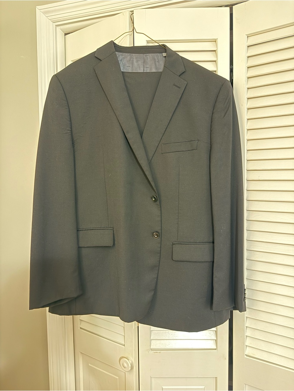 Michael Kors Men's Black Two-Button Suit Jacket
